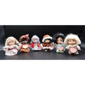 Vintage Precious Moments "Hi Babies" Friendship Dolls Lot of 6 w/ Tags